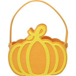 [7504*60*02*40] HALLOWEEN Pumpkin big felt basket 