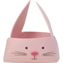 Qui c'est felt bunny B pink