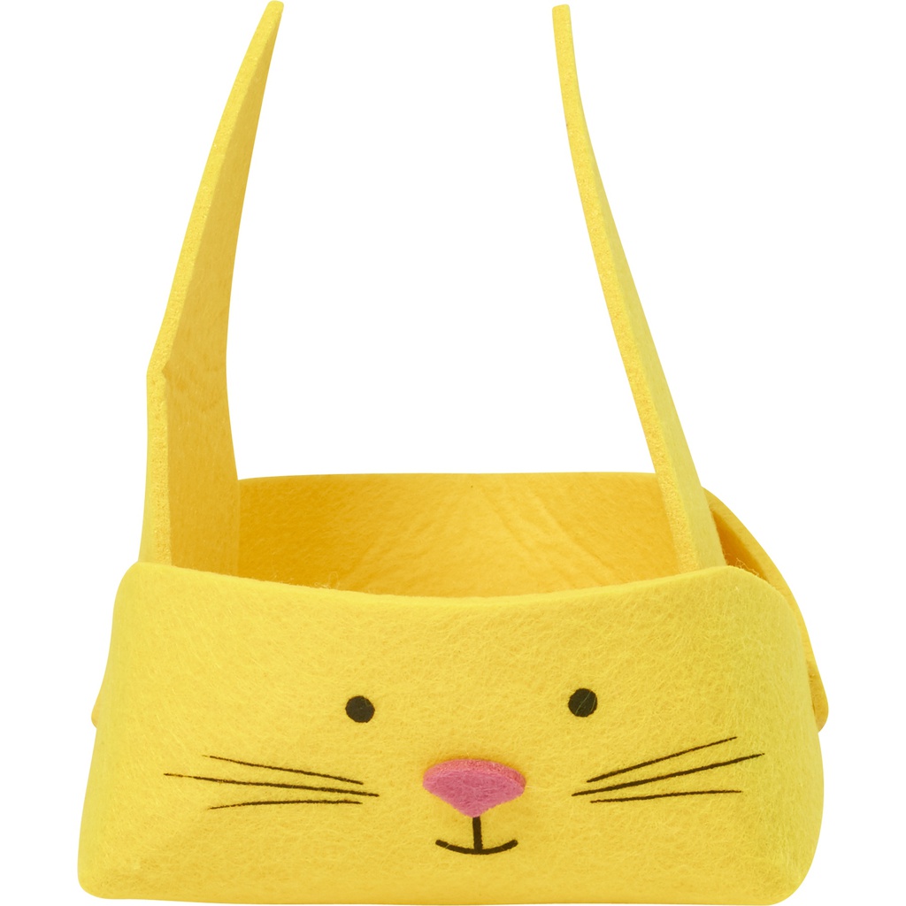 Qui c'est felt bunny S yellow