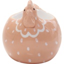 Bright blooms hen eggcup