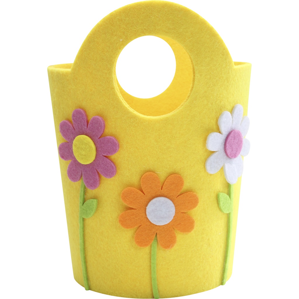 BUNNY'S GAME felt basket