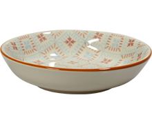 ORGANIC orange plate  
