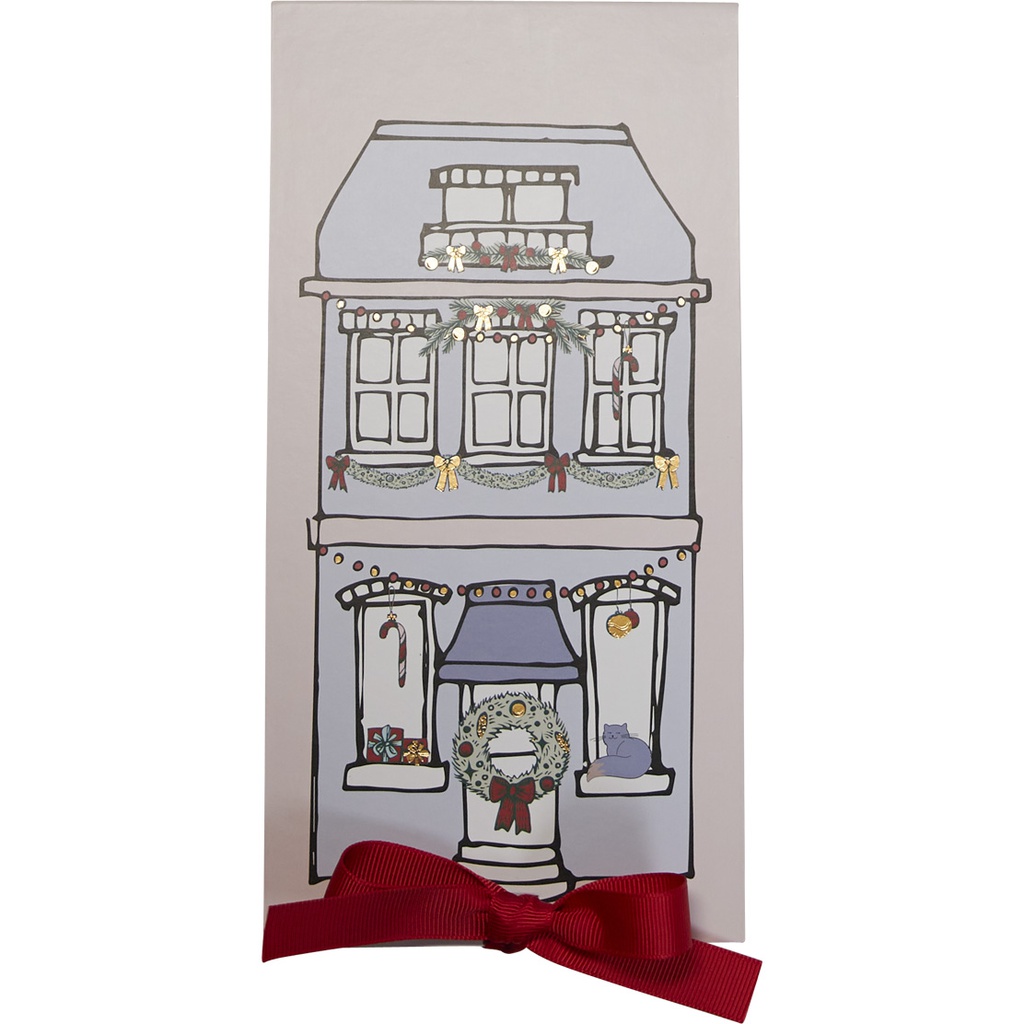 MY CHRISTMAS VILLAGE rectangular box assortiment of 4