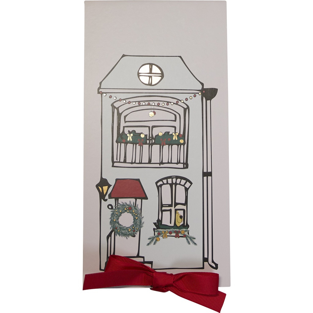 MY CHRISTMAS VILLAGE rectangular box assortiment of 4