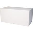BOITE BUCHE blanche 25