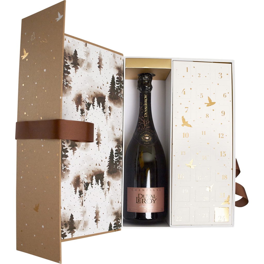 BRUME D'HIVER advent calendar champagne box