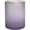 NUIT FOLLE Purple candleholder big