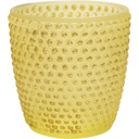 NUIT FOLLE Yellow candleholder big