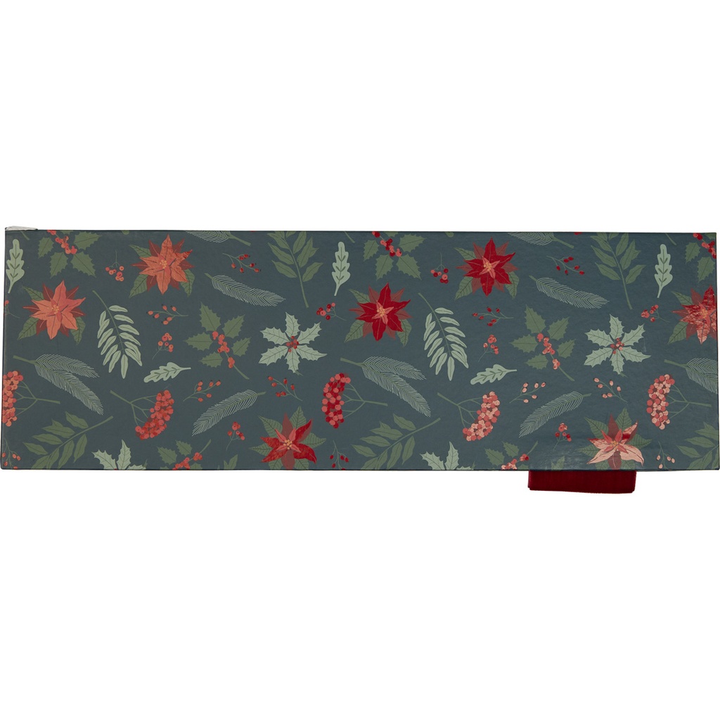 Where winter blooms champagne box