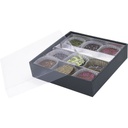 Black is black transparent 16 chocolates