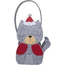 ALL MY FRIENDS Cat felt basket