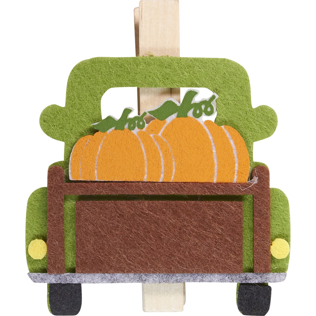 HALLOWEEN Car clip green