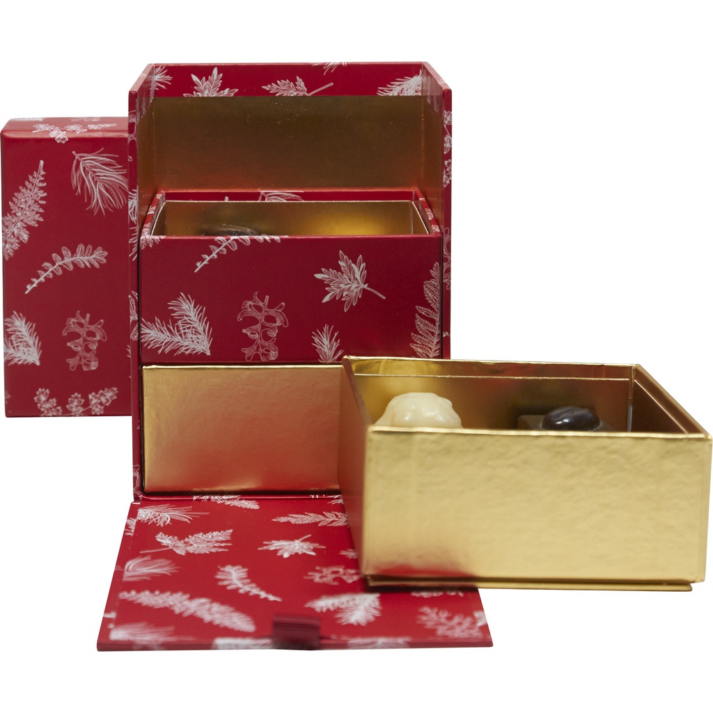 HOME SWEET HOME Red 3 tower box