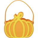 HALLOWEEN Pumpkin big felt basket 