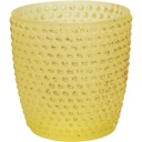 NUIT FOLLE Yellow candleholder small