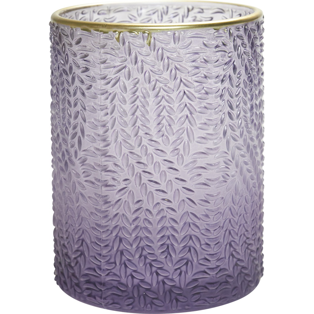 NUIT FOLLE Purple candleholder big