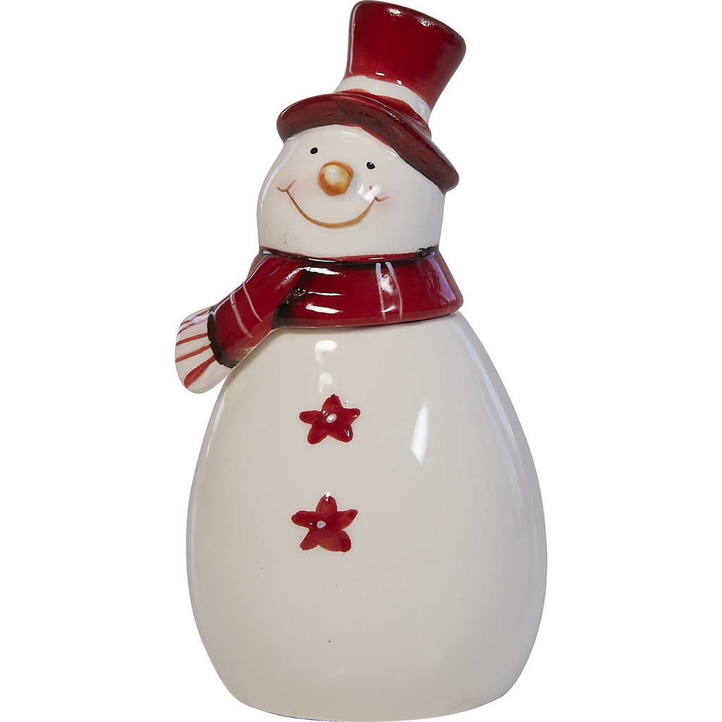 ALL MY FRIENDS Snowman jar big