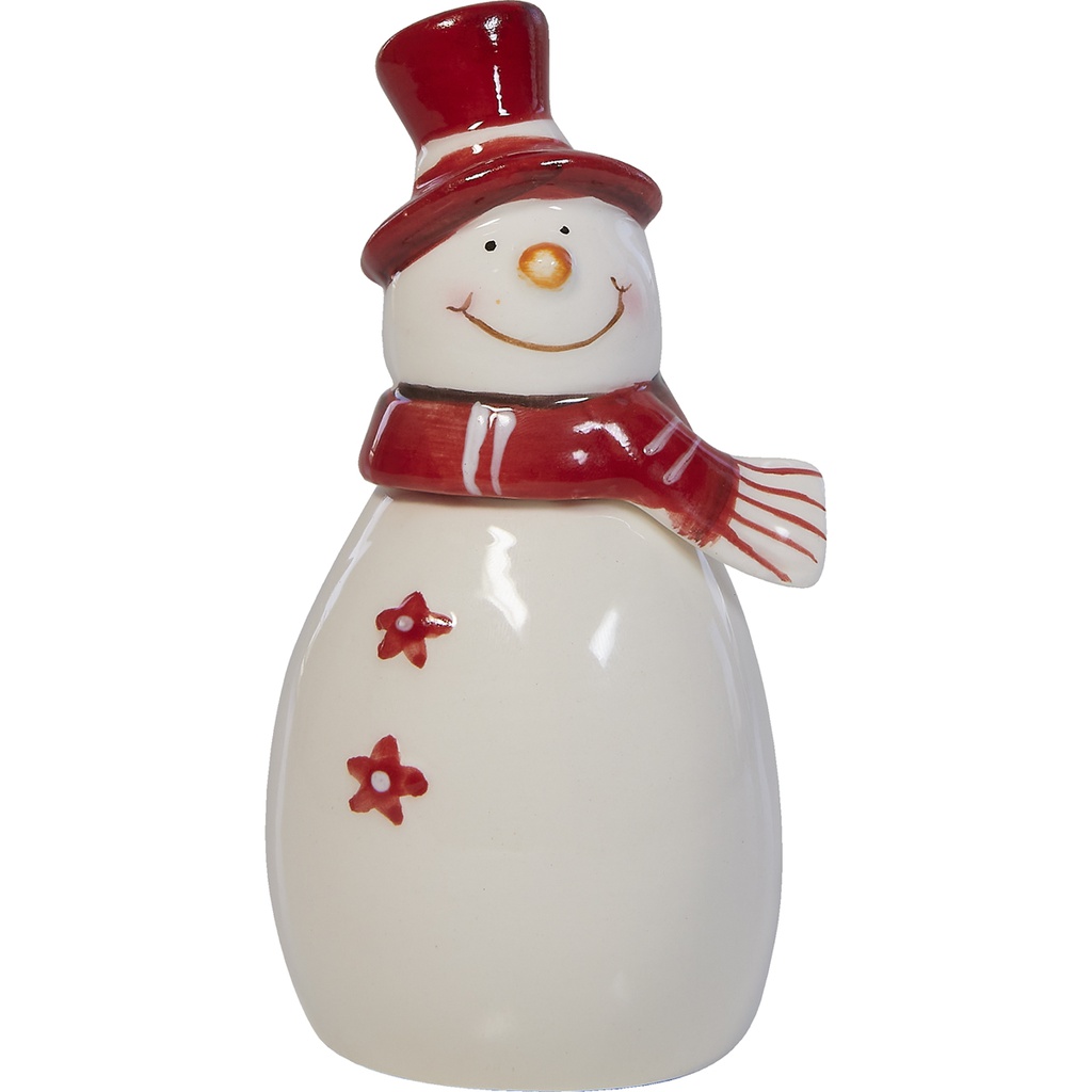 ALL MY FRIENDS Snowman jar small