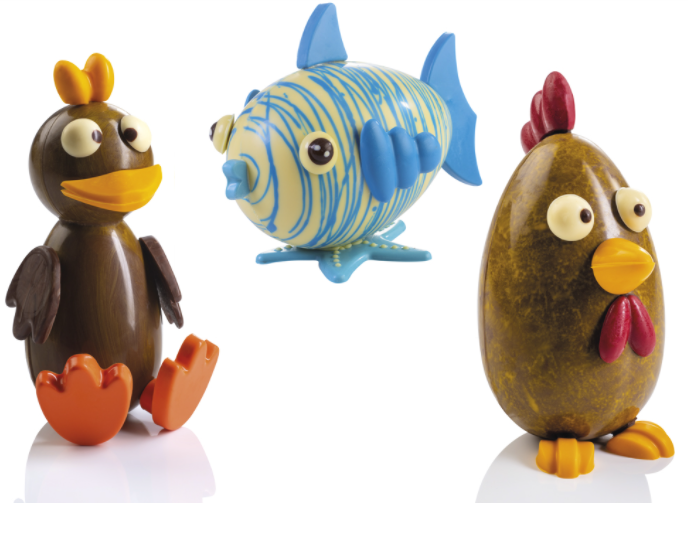 STAMPO - Animates eggs - 3 assortiti