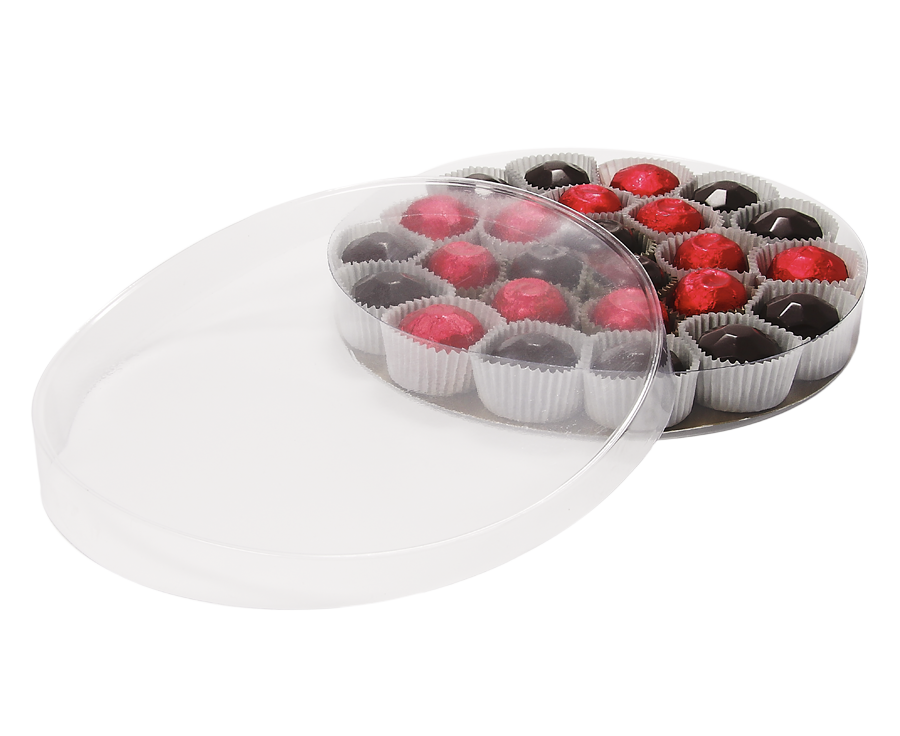 SCATOLA rotonda  18 oro***