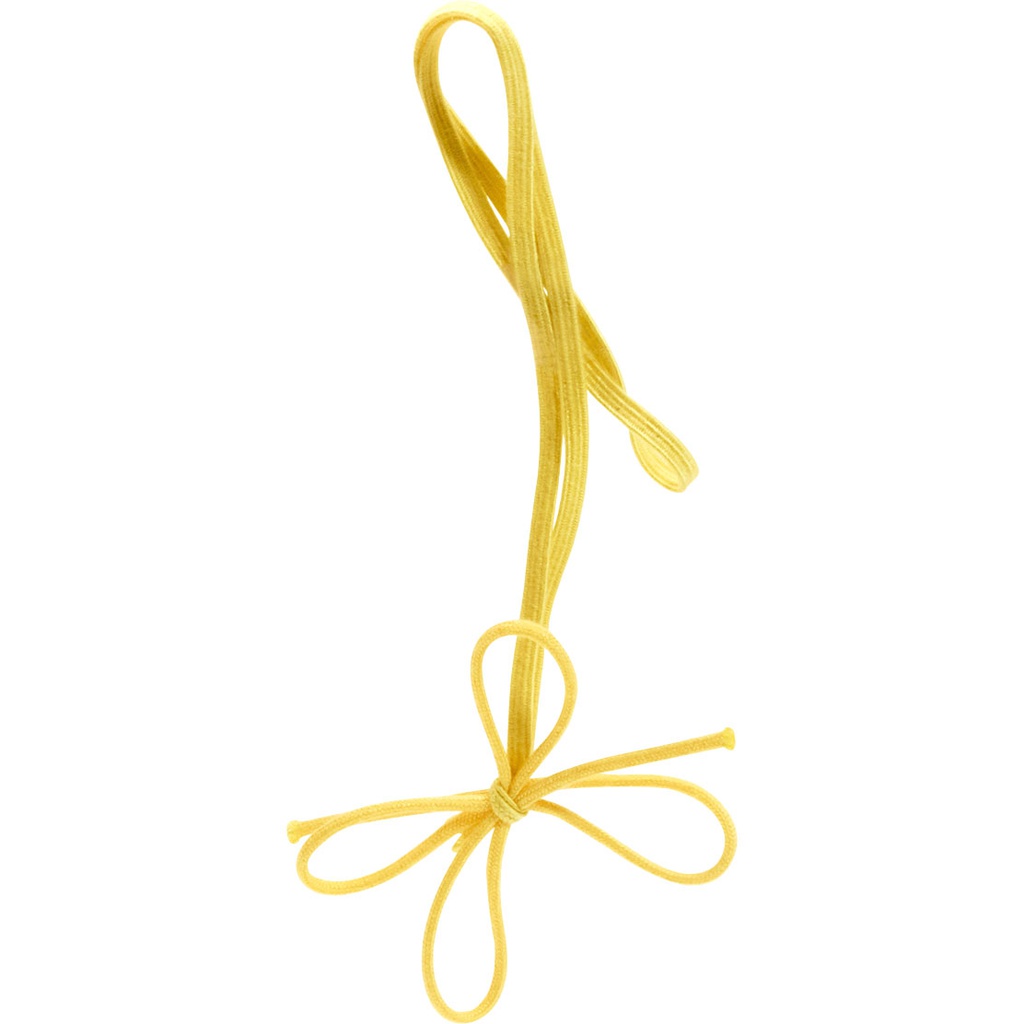 ELASTICO Tencel 40cm giallo