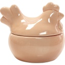 BLOOMY RABBIT ceramic chicken box