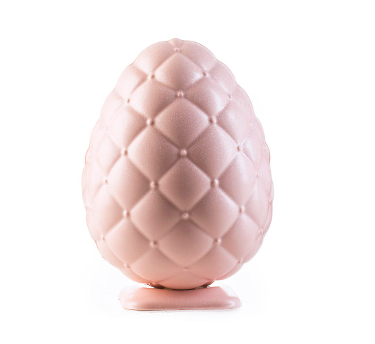 MOULD - egg with capitonné decoration