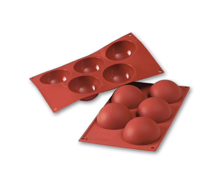 MOULE SILICONE demi-sphère 001