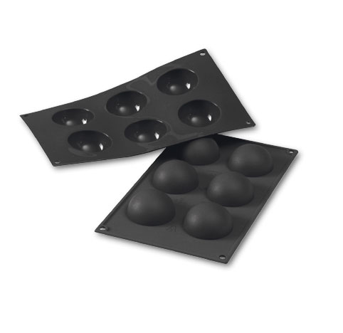 MOULE SILICONE demi-sphère 003