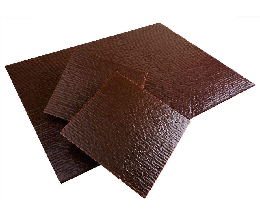 COUSSINET brun grande feuille