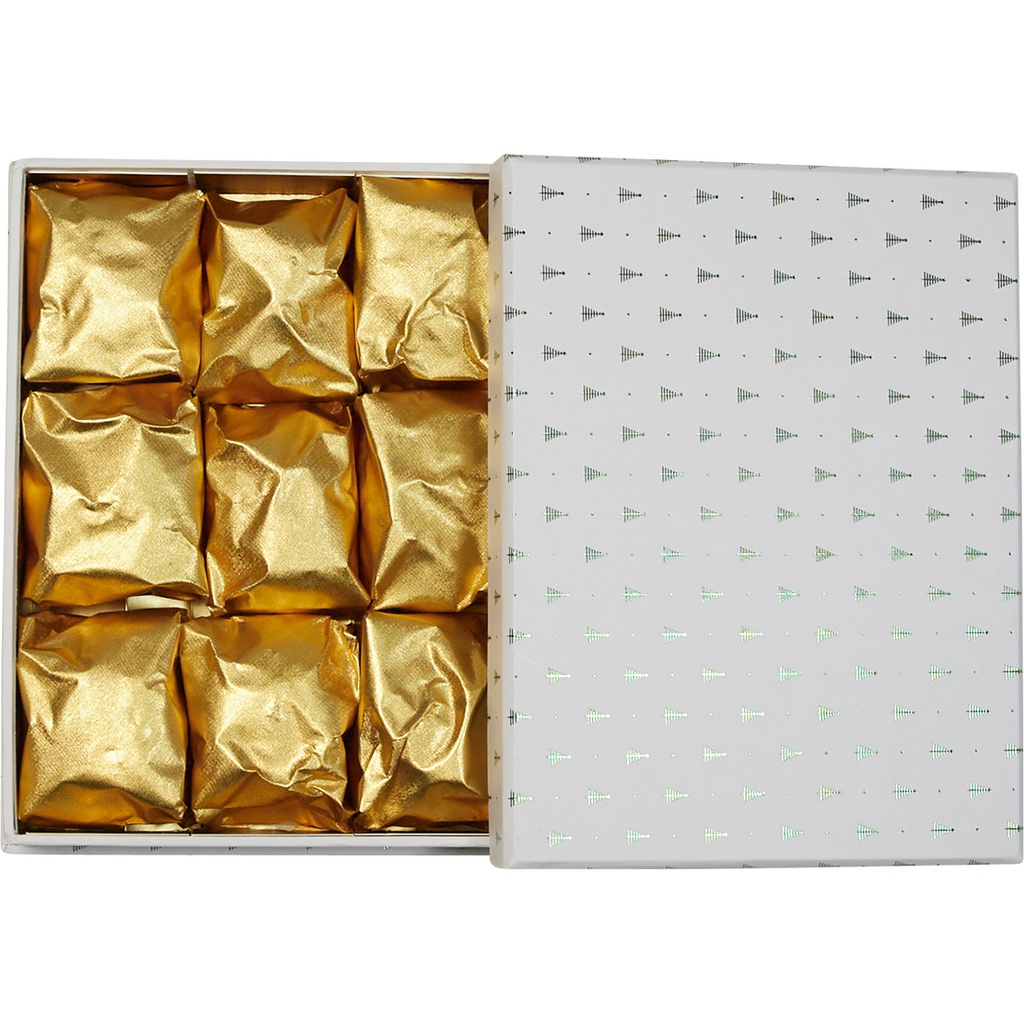 ESPRIT DE NOEL big rectangular box green