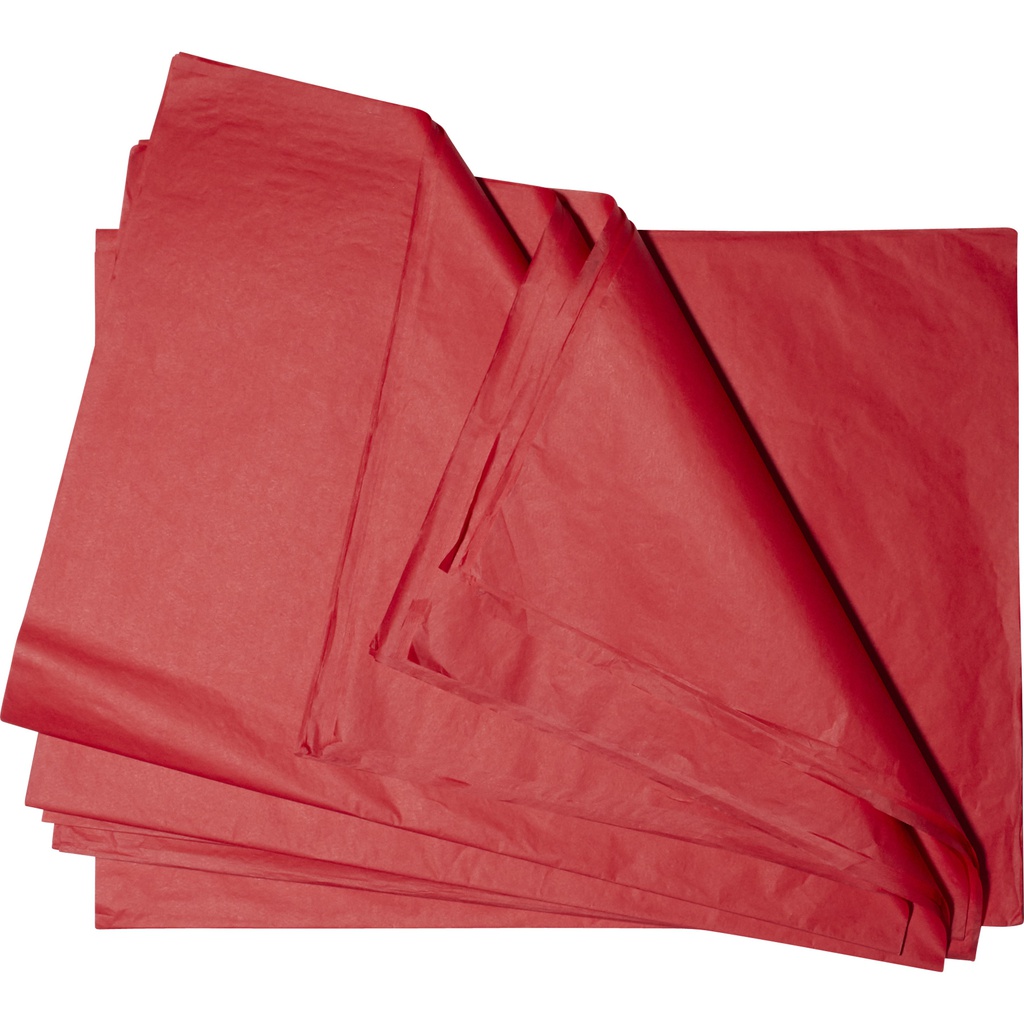 SILK PAPER red
