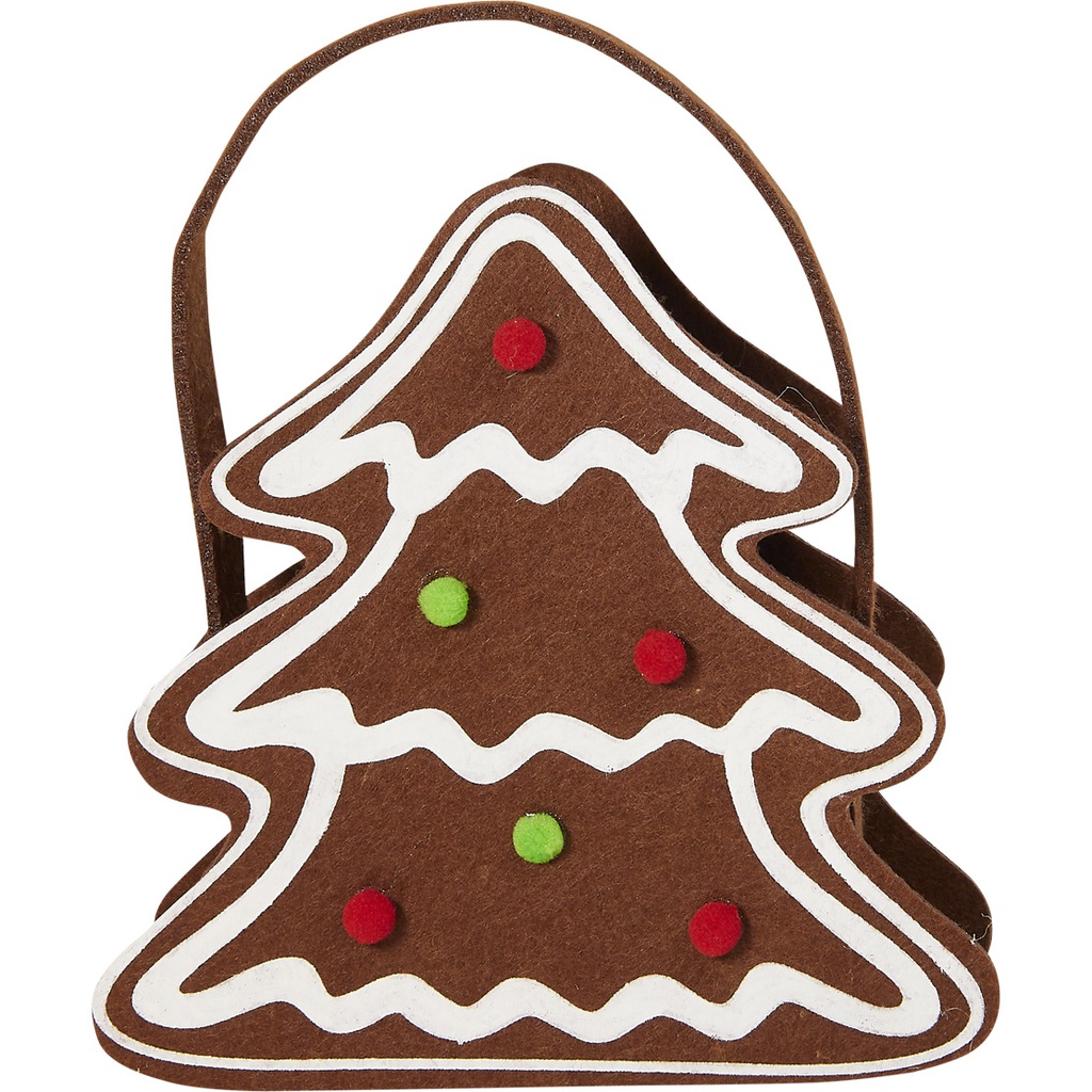 WINTER WONDERLAND tree small basket