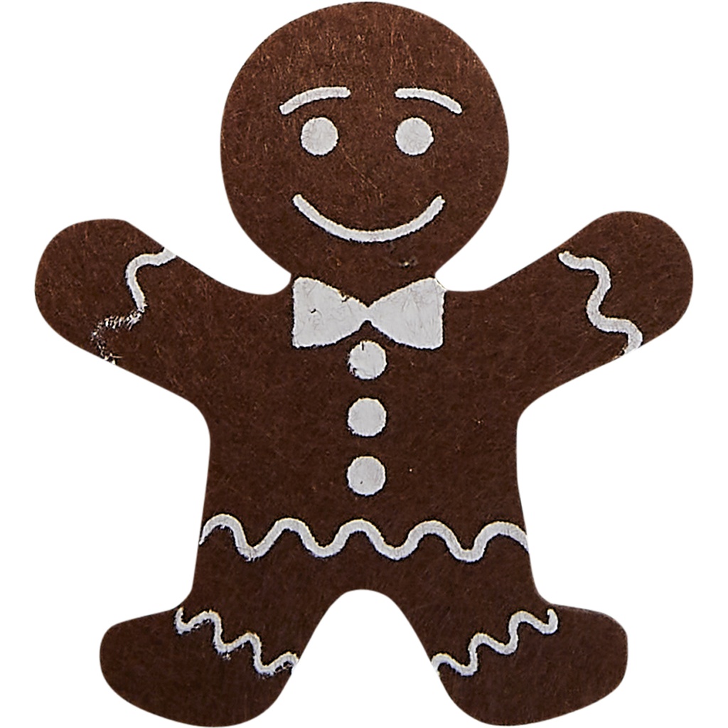 WINTER WONDERLAND gingerbead clip