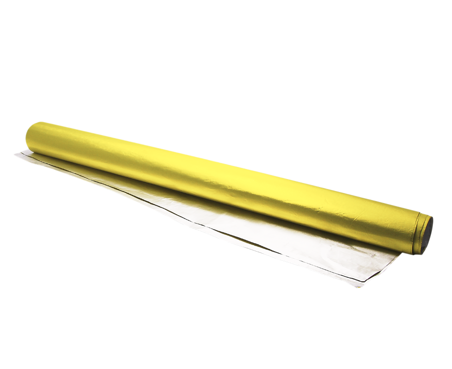 ALUMINIUMFOLIE blad geel