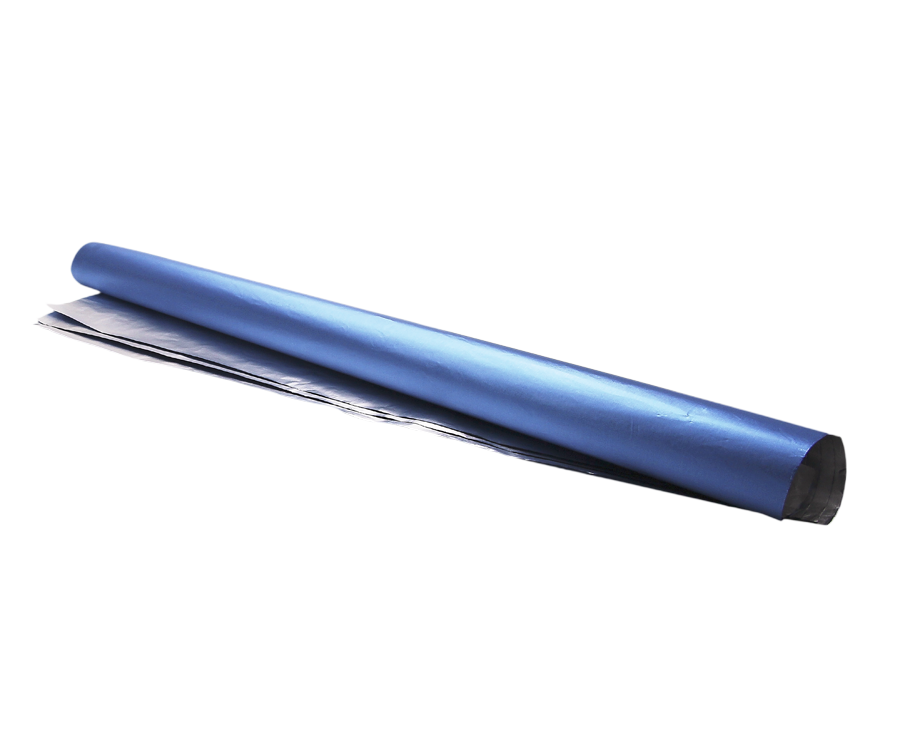 ALUMINIUMFOLIE blad blauw 