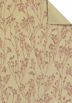 DUSKY BERRY paper sheets
