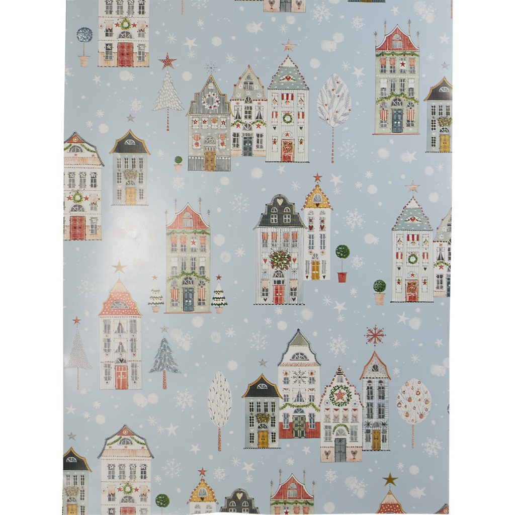 MY CHRISTMAS VILLAGE paper sheets