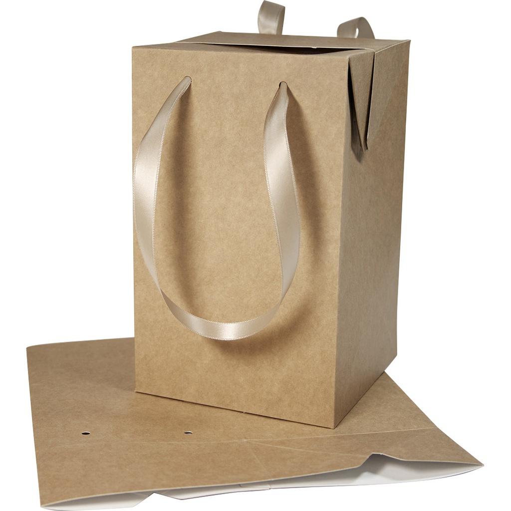 KRAFT - scatola con maniglie