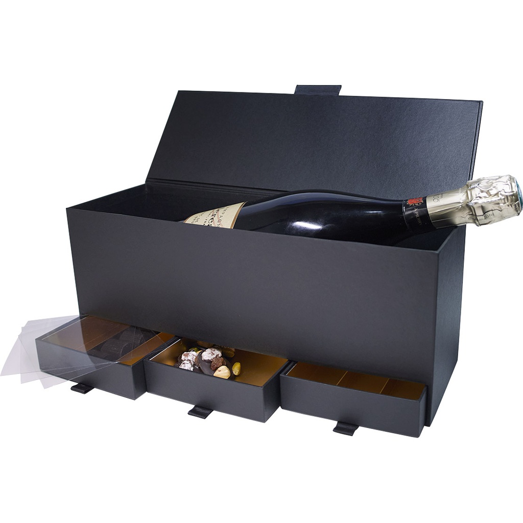 FRENCHY champagne 3 tiroirs