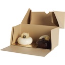 BOITE PATISSIERE kraft rectangulaire
