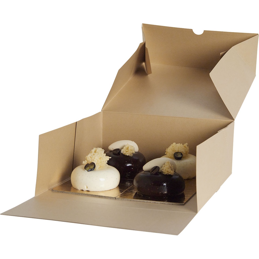 SCATOLA PER PASTICCERIA kraft 21