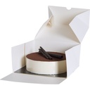 BOITE PATISSIERE blanche 17