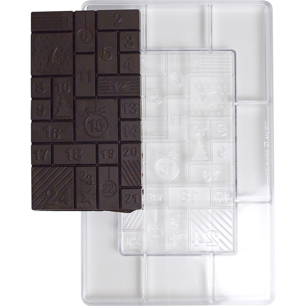 MOULD for bars - tablet advent calendar
