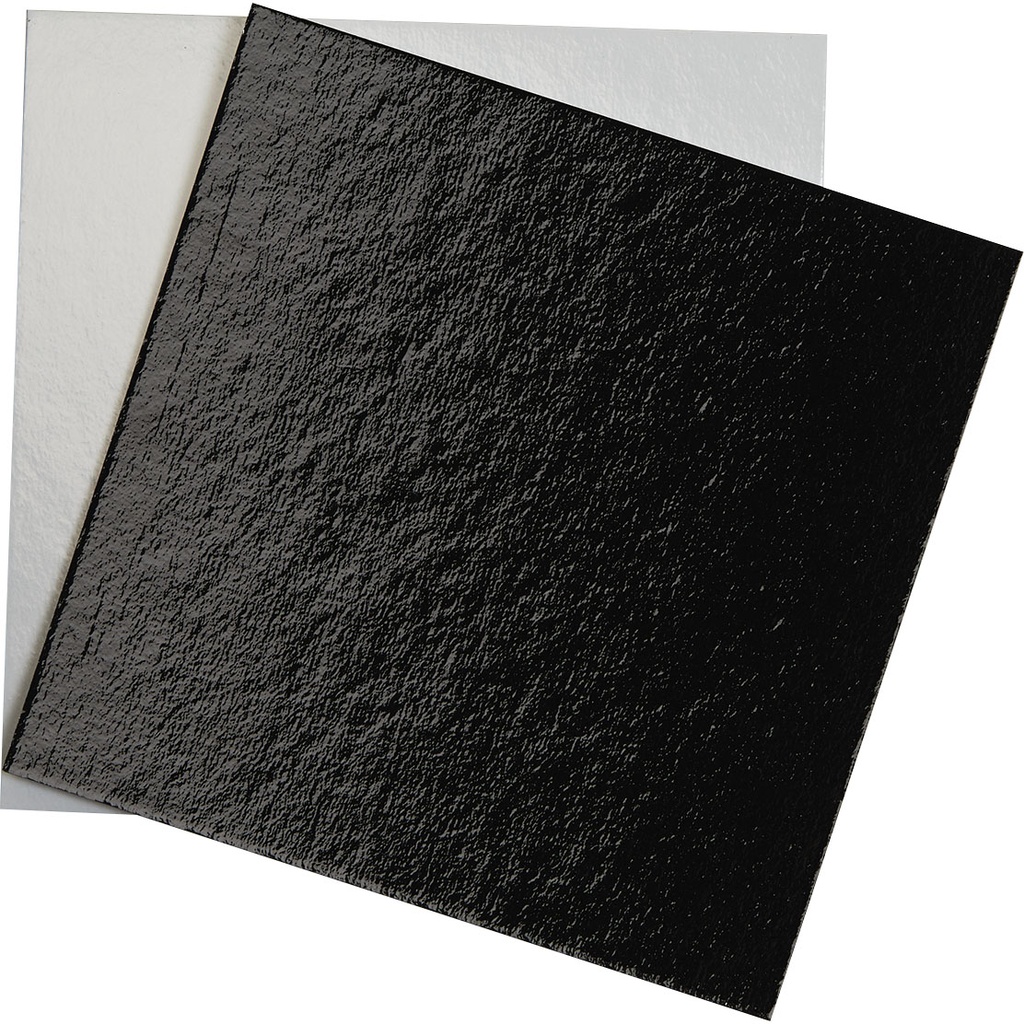 WEIß-SCHWARZ KARTON für Konditorbox 17