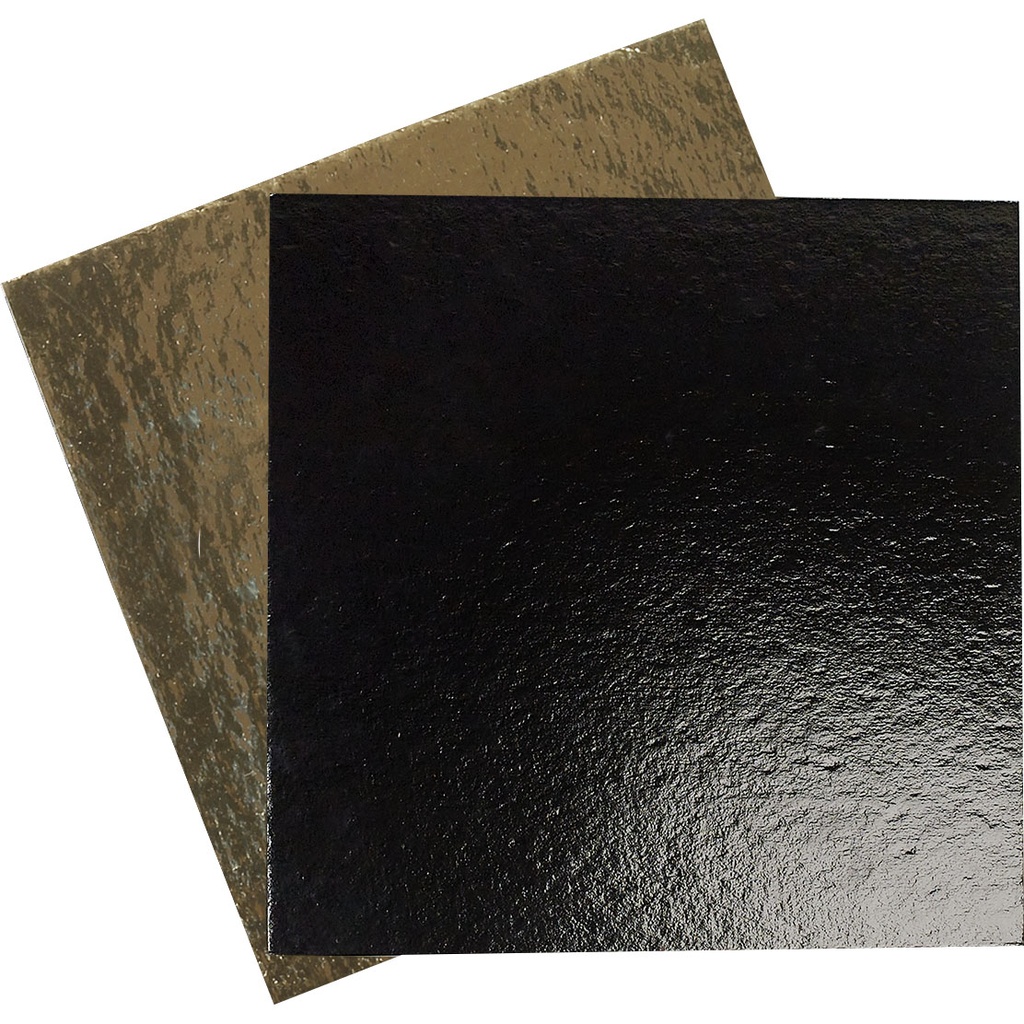 GOLD-SCHWARZ KARTON für Konditorbox 21