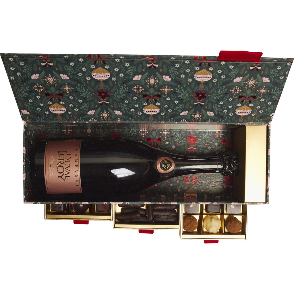 ALL UNDER THE TREE big champagne box