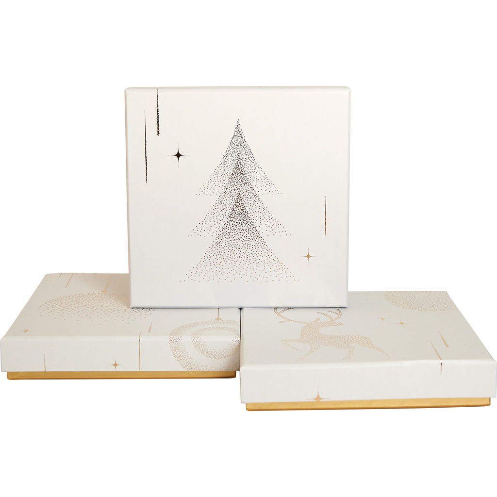 SCENES DE NEIGE frenchy 16 assortment of 3