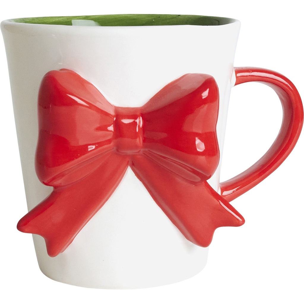 ALL UNDER THE TREE mug with bow