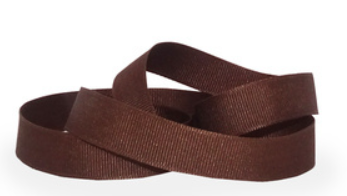 GROSGRAIN 15mm brun 77  